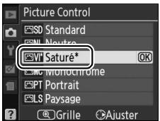 NIKON D130018-55 - Modifications des Picture Control d'origine - 1