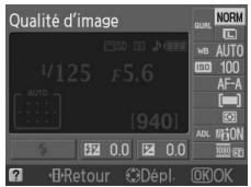 NIKON D130018-55 - Positionner le curseur sur l'affichage des informations. - 4