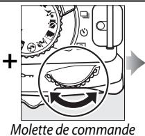 NIKON D130018-55 - La molette de commande - 17