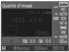 NIKON D130018-55 - Positionner le curseur sur l'affichage des informations. - 3