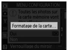 NIKON D130018-55 - Appuyer sur OK. - 2