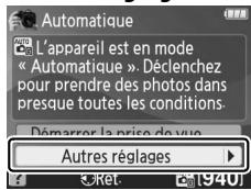 NIKON D130018-55 - «Autres réglages» - 1