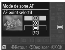 NIKON D130018-55 - Sélection du point AF (autofocus) ou du collmateur de mise au point (mise au point manuelle) - 1