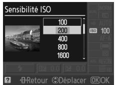 NIKON D130018-55 - Choisir une sensibilité ISO. - 2
