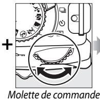NIKON D130018-55 - La molette de commande - 25
