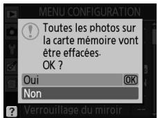 NIKON D130018-55 - Mettre Oui en surbrillance. - 2