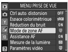 NIKON D130018-55 - Mode de zone AF en visée écran - 1