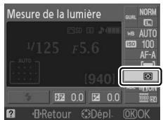 NIKON D130018-55 - Afficher les options de mesure. - 2