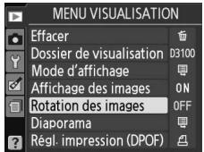 NIKON D130018-55 - Mettre en surbrillance une rubrique du menu. - 2