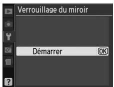 NIKON D130018-55 - Sélectionner Verrouillage du miroir. - 2