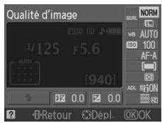 NIKON D130018-55 - Positionner le curseur sur l'affichage des informations. - 4