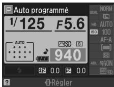 NIKON D130018-55 - Format affichage info - 1