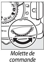 NIKON D130018-55 - La molette de commande - 29