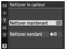 NIKON D130018-55 - Sélectionner Nettoyer maintainant. - 2
