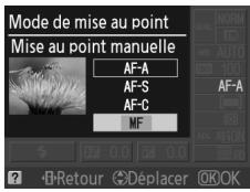 NIKON D130018-55 - Selection de la mise au point manuelle sur l'appareil photo - 1