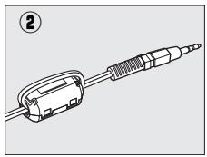 NIKON D130018-55 - Cables A/V tiers - 2