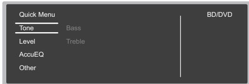 ONKVO TX-NRG56 - Quick Menu - 1