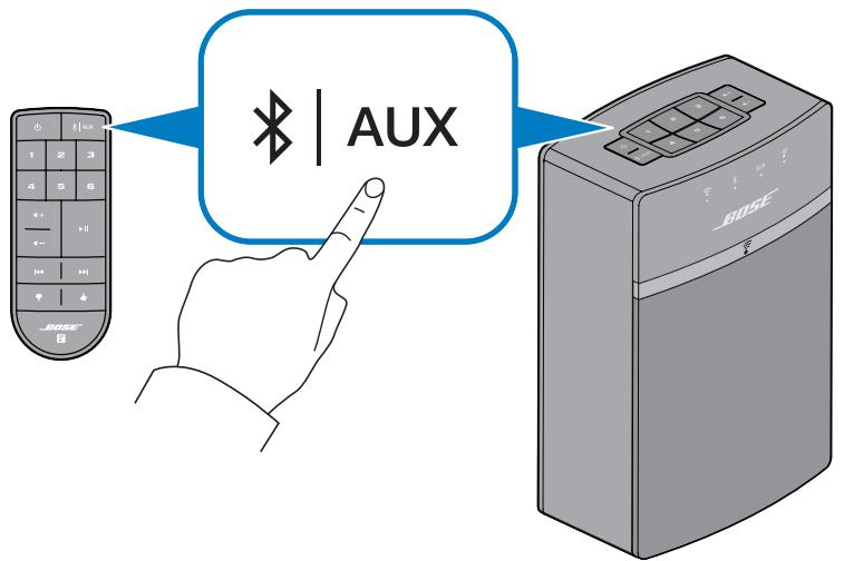 BOSE SoundTouch 10 White - Jumelage d'un apparéil compatible Bluetooth® - 1