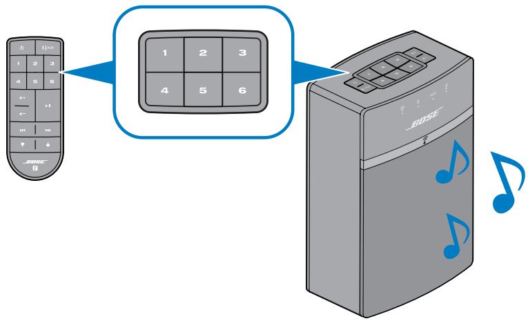 BOSE SoundTouch 10 White - Écoute d'une préselection - 1