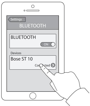 BOSE SoundTouch 10 White - Jumelage d'un apparéil compatible Bluetooth® - 2