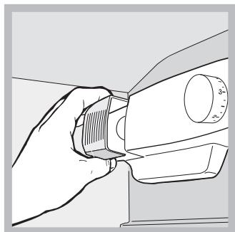 INDESIT CAA 55 NX.2 - Remplacement de l'ampoule d'éclairage - 1