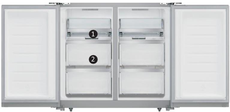 DARRYSCHNEIDER SCMDC522NFX - Étagère à bouteilles - 1