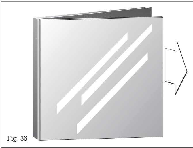 GAGGENAU ED 221-110 CG - Démontage de la vitre avant - 2