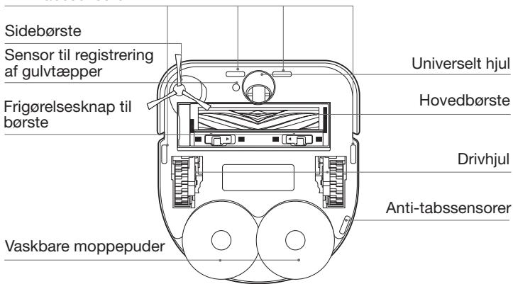 ECOVACS DEEBOT X5 OMNI - Set nedefra - 1