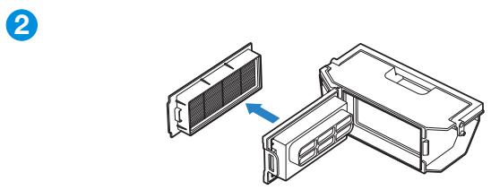 ECOVACS DEEBOT X5 OMNI - Underhälla dammbehällare och filter - 2