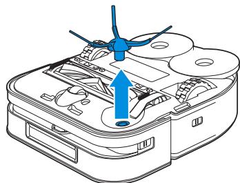 ECOVACS DEEBOT X5 OMNI - Harjan ja sivuharjan yllapito - 2