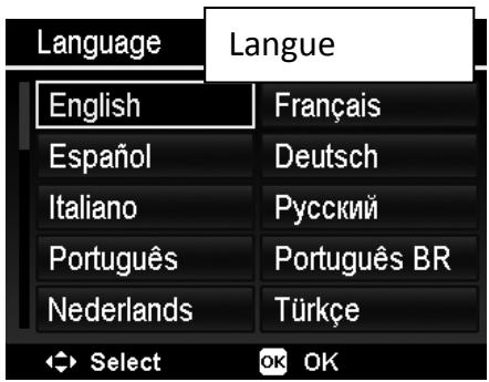 HITACHI HDC1610E - Langue - 1