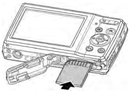 HITACHI HDC1610E - Insérer une carte mémoire SD/SDHC/SDXC - 2