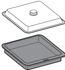 MIELE DG5040 - Plat à rôtir KMB 5000-S - 1