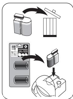 DOMENA X ELLENCE 30 - Témoin lumineux de changement de la cassette anticalcaire - 3