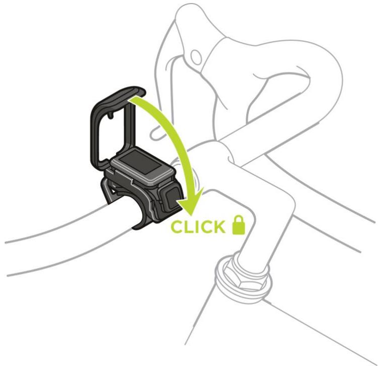 TOMTOM SPARK GPS LARGE MARRON - Utiliser la fixation pour vélo - 6