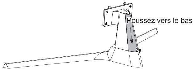 HISENSE H65U7B - Installation du serre-cable - 4