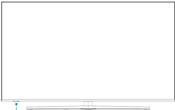 HISENSE H65U7B - Face avant du téléviseur - 1