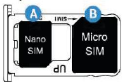 ECHO MOON ARGENT - Insertion des cartes SIM / Micro SD - 4