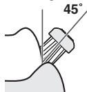PANASONIC EW-DM81-W503 - Comment appliquer/déplacer lors du brossage de vos dents - 1