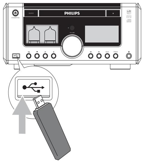 PHILIPS MCM-906 - Lecture à partir d'un périphérique USB - 1