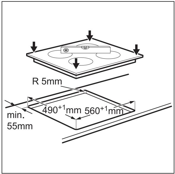 AEG HKL65310FB - Tables de cuisson intégrées - 5