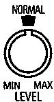 DENON PACK 5.1 SYS 56 ARG - Commande de réglage du volume (LEVEL) - 1