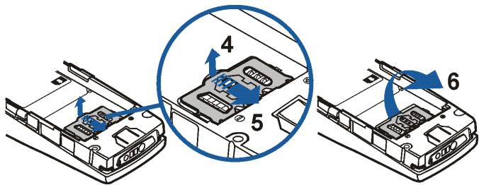 NOKIA 9353359 - Installer la carte SIM et la batterie - 2