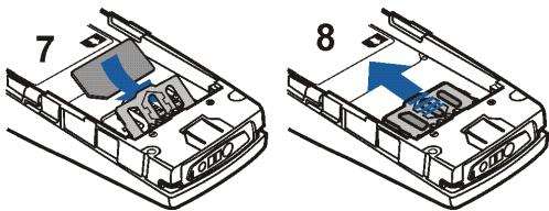 NOKIA 9353359 - Installer la carte SIM et la batterie - 3