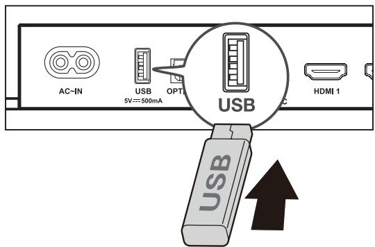 TCL X937UE - Utiliser le cable ou dispositif USB pour la lecture de musique - 1