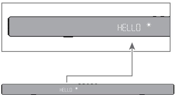 TCL X937UE - Utiliser votre barre de son avec le panneau supérieur ou la télécommande - 1