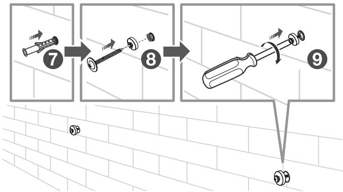 TCL X937UE - Montage mural de la barre de son - 2