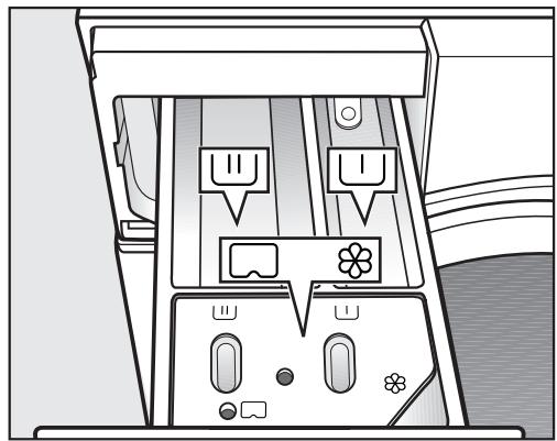 MIELE WTW870 - Bac à produits - 1