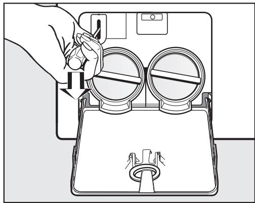 MIELE WTW870 - Ouvrir la porte - 1