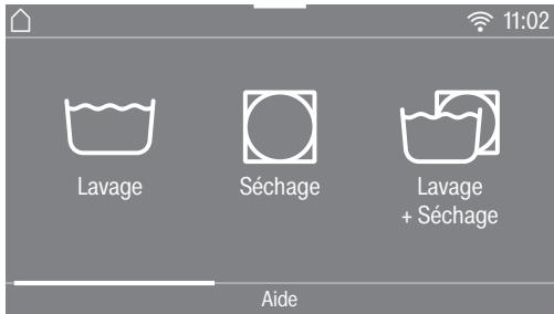 MIELE WTW870 - Menu principal - 1